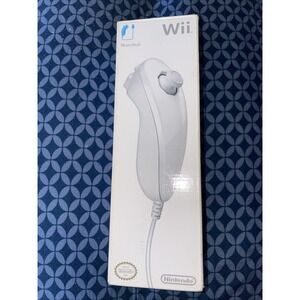Brand New In Box Nintendo Wii Nunchuck White Controller OEM
